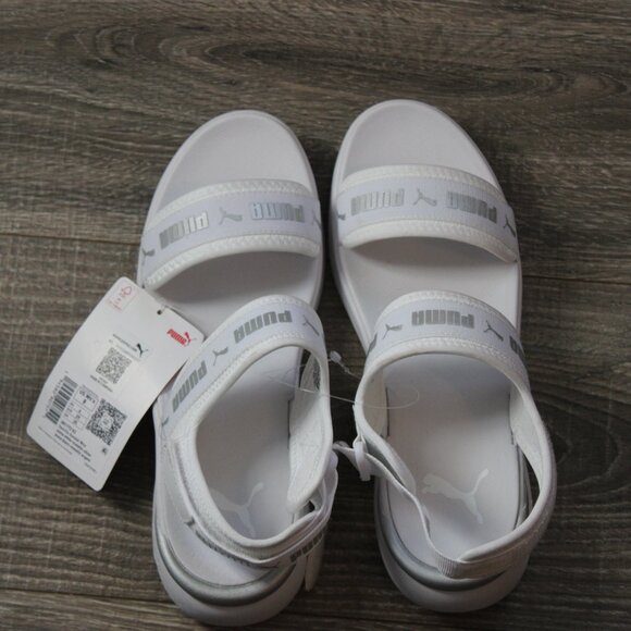 Puma Light Gray Sandals - Picture 5 of 6